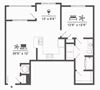 A1F 1 BD 1 Bath 847sqft